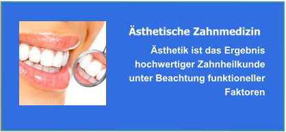 Ästhetische Zahnmedizin - Bleaching