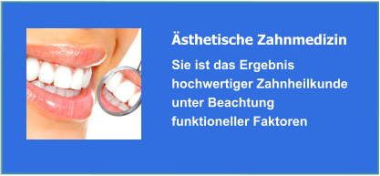 Ästhetische Zahnmedizin und Bleaching